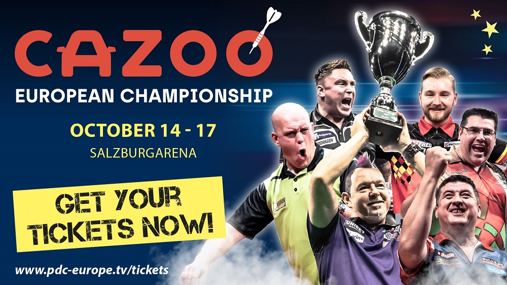 Cazoo European Championship schedule of play confirmed PDC